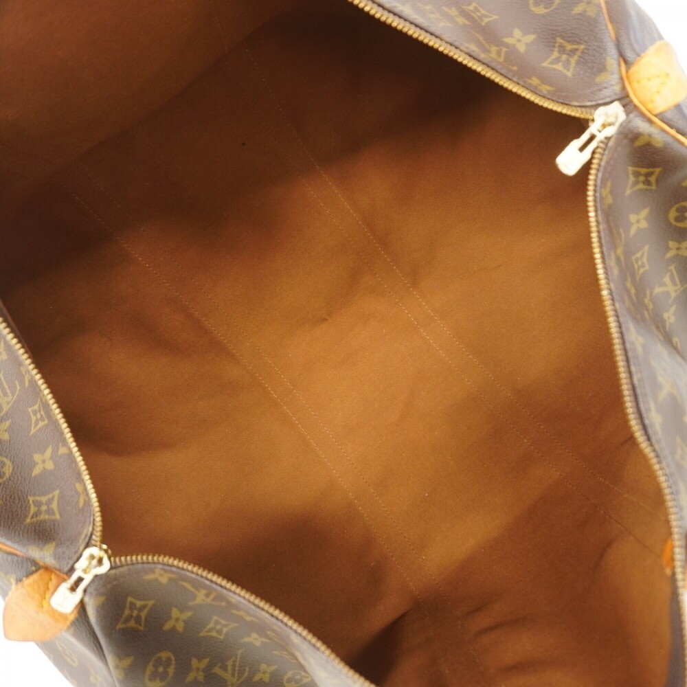 LOUIS VUITTON Brown Monogram Keepall 60 Boston Bag - Picture 4 of 13
